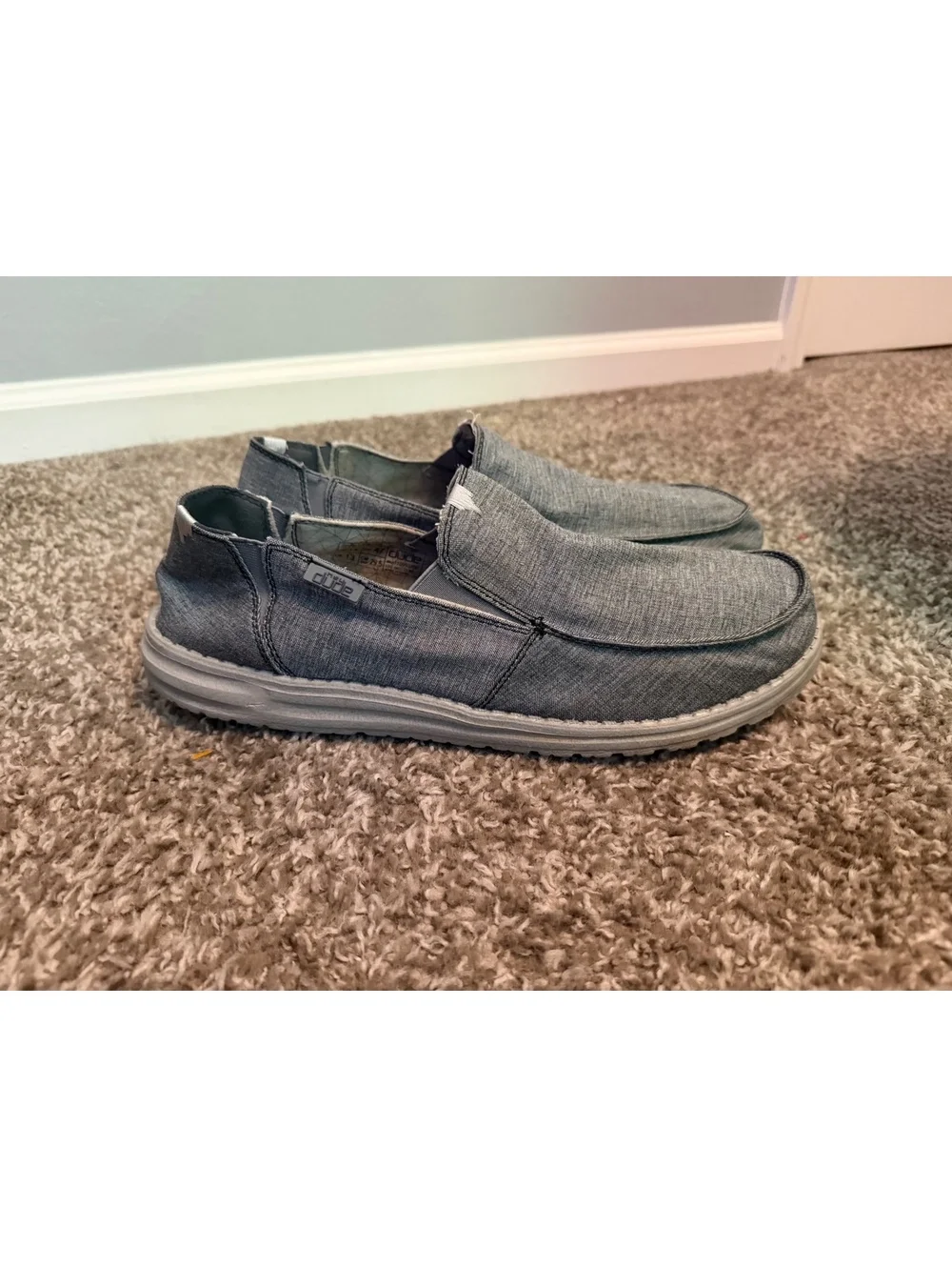 Hey Dude Chan Stretch Slip On Shoes Men’s 14